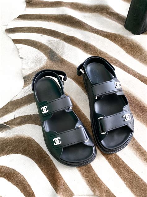 dupe chanel slides|chanel dad sandals.